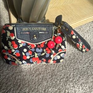 Vintage Juicy Couture Y2K Cherry Wristlet